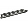 Patch panel Solarix SX24M-0-STP-BK